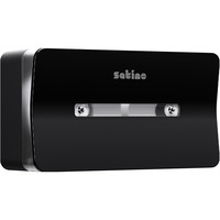 Satino Jumbo Twin toiletpapir dispenser sort