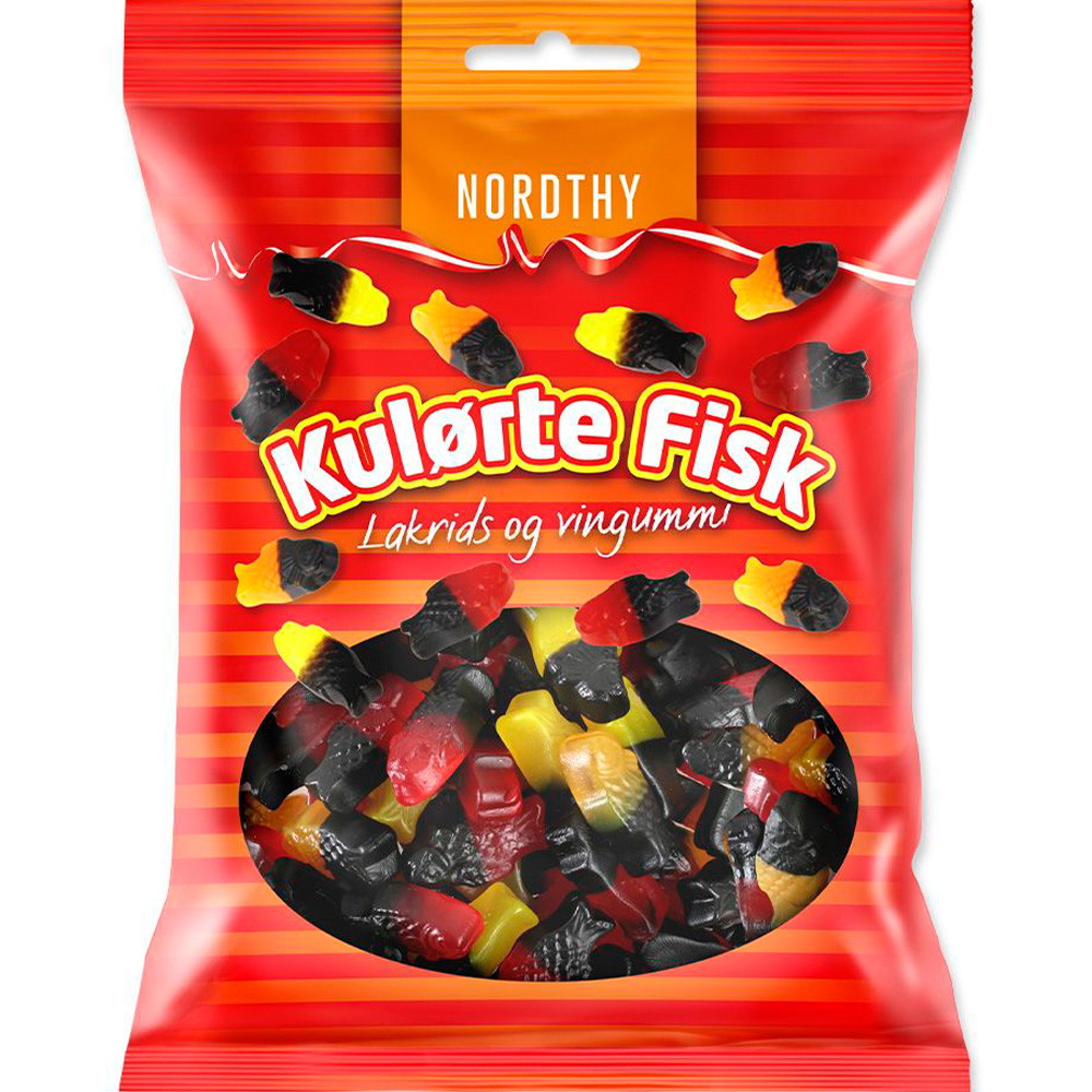 Nordthy Kulørte Fisk 750g