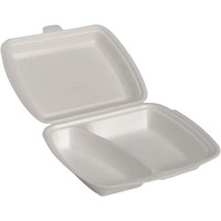 Abena Gastro Termoboks 2-rums 24x20x7cm 400/270ml hvid