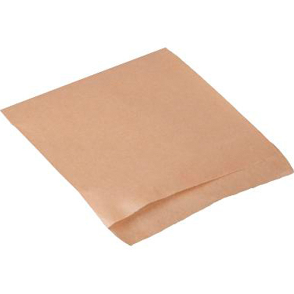 Burgerlomme lille 140x135mm brun 1000stk