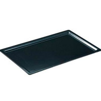 Rektangulær fad 11GN 53x32,5x2cm Melamin sort