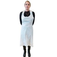 Catersource Engangsforklæde 130x85cm 30my hvid