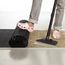 Matting Jaguar skrabemåtte 400x100mm 12mm Zone1 sort