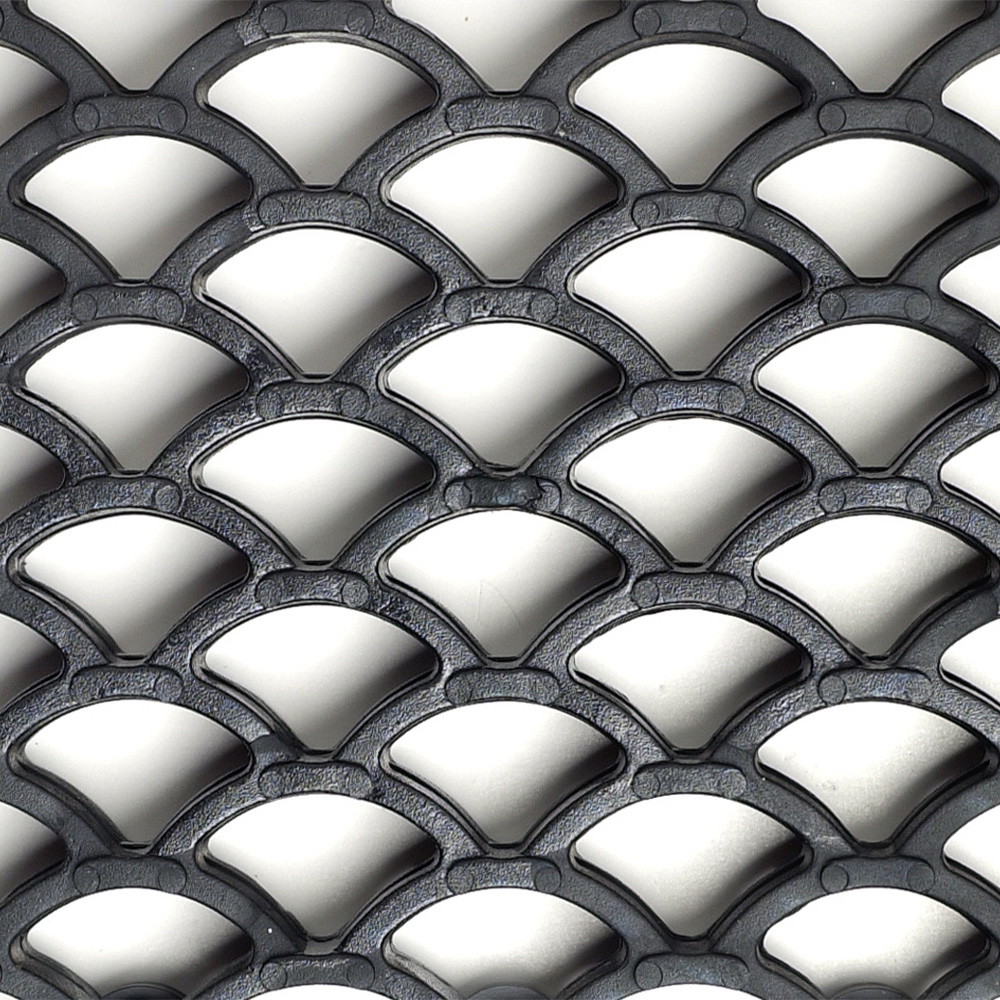 Matting Jaguar skrabemåtte 400x100mm 12mm Zone1 sort