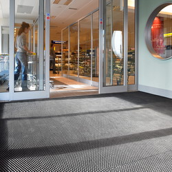 Matting Jaguar skrabemåtte 400x100mm 12mm Zone1 sort