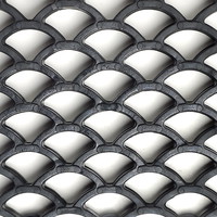 Matting Jaguar skrabemåtte 400x100mm 16mm Zone1 sort