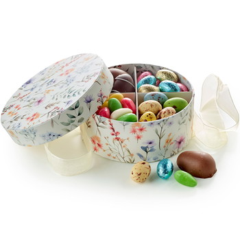 Familiemix hatteæske Summer Flowers 400g