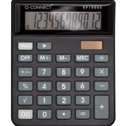 Q-connect Medium bordregner 12 cifret display