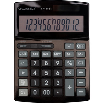 Q-connect Large bordregner 12 cifret display