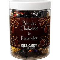 Kiss Candy chokolade og karamel mix 450g