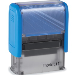 Imprint 11 stempel KS-09 "BOGFORT" (rød farvepude)