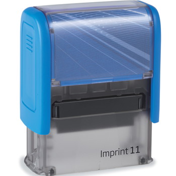 Imprint 11 stempel KS-09 "BOGFORT" (rød farvepude)