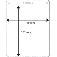 CardKeep Bæreetui med huller 105x148mm til keyhanger klar