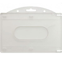 CardKeep Kortholder til 2 kort 77x87mm klar/frosted