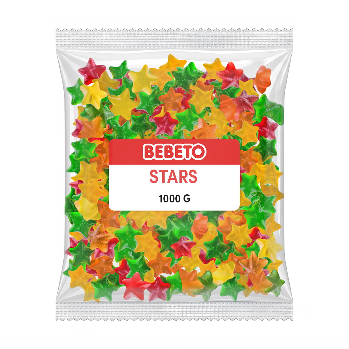 Bebeto stjerne vingummi 1000g