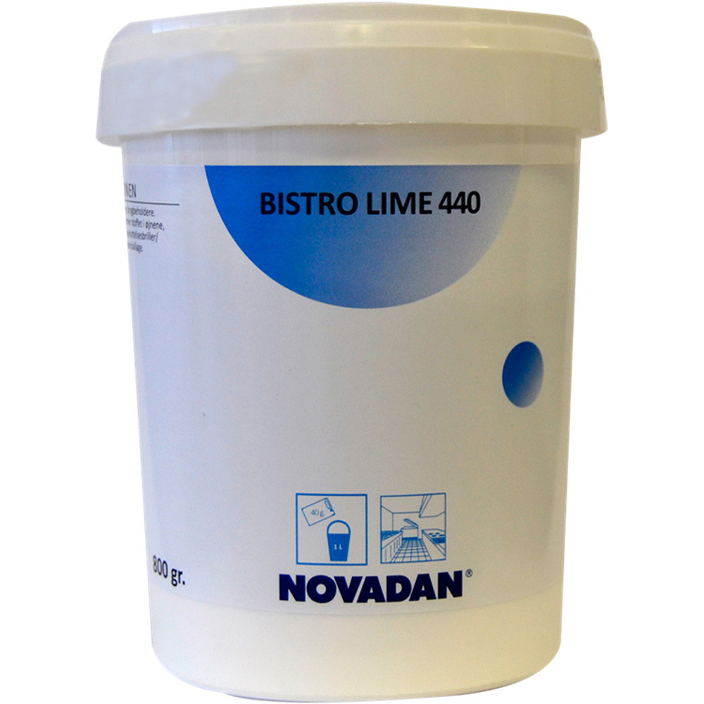 Novadan Bistro Lime 440 rens til kaffemaskiner 800gr