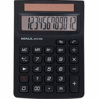 MAUL Eco 650 lommeregner 12-cifret LCD-skærm sort