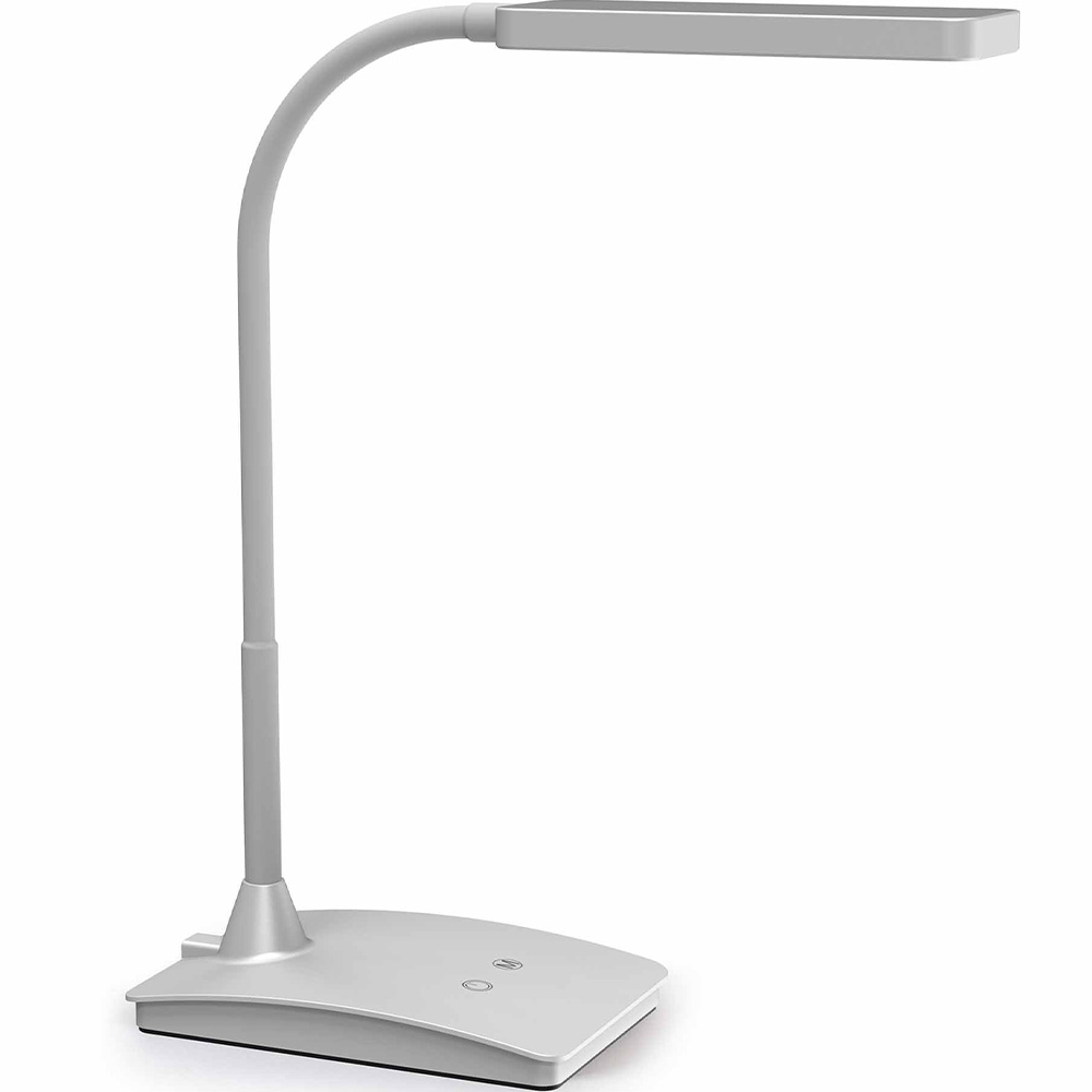 MAUL Pearly LED bordlampe dæmpbar sølv