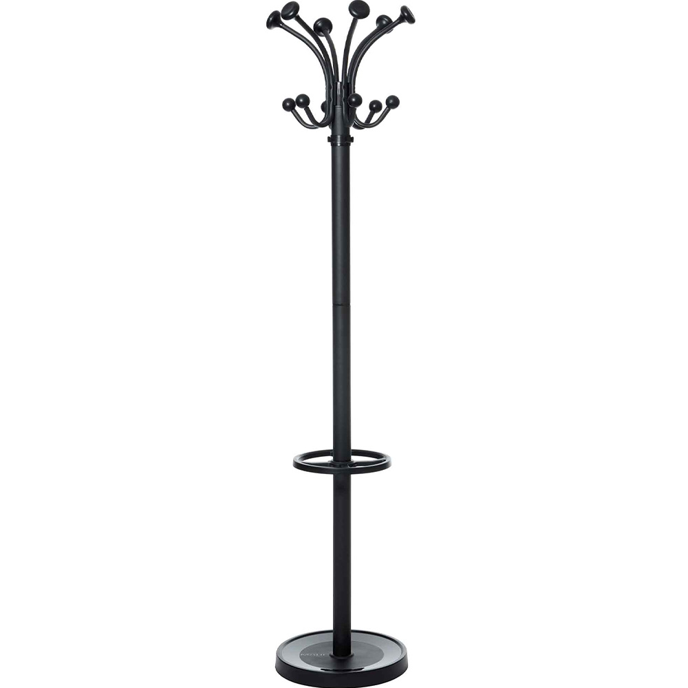 MAUL Nubis stumtjener med paraplyholder 177,5cm sort