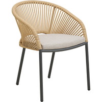 House Nordic Novella spisebordsstol inkl. hynder beige/sand