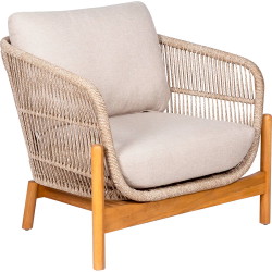 House Nordic Terracina loungesæt inkl.hynder brun/beige