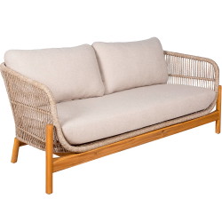 House Nordic Terracina loungesæt inkl.hynder brun/beige