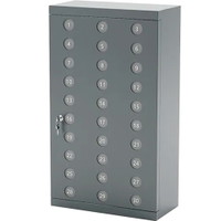 Sono Mobilhotel med nøglelås 195x400x700mm mørkegå