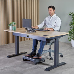 Fellowes Alumia laptopstander 15" sølv