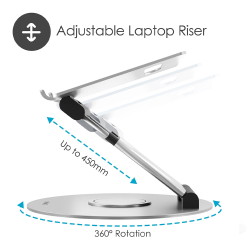 DESIRE2 Supreme laptopstander 0-450mm