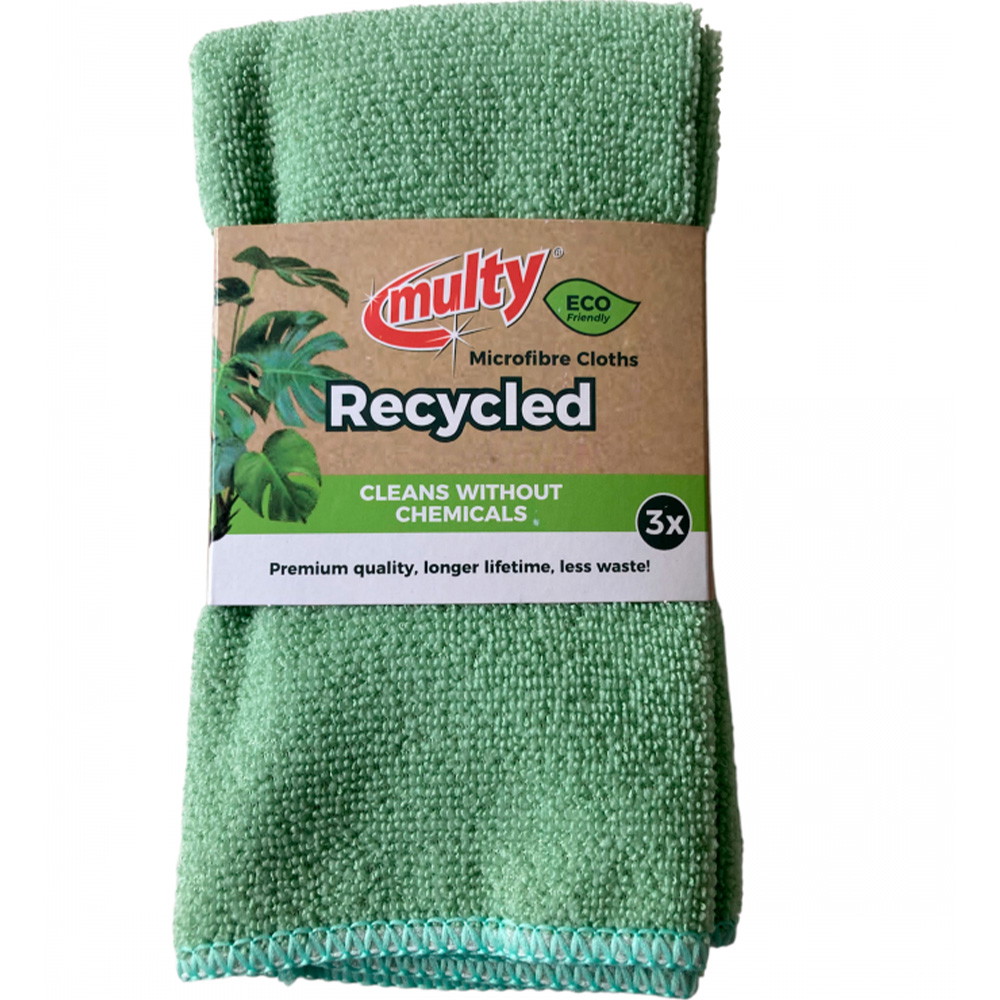 20 x Multy mikrofiberklud 35x35cm grøn