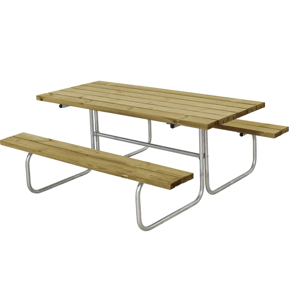 PLUS Classic bordbænkesæt 177x155x73/44cm træ