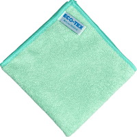 Eco-Tex Soft mikrofiberklud 32x32cm grøn 10stk