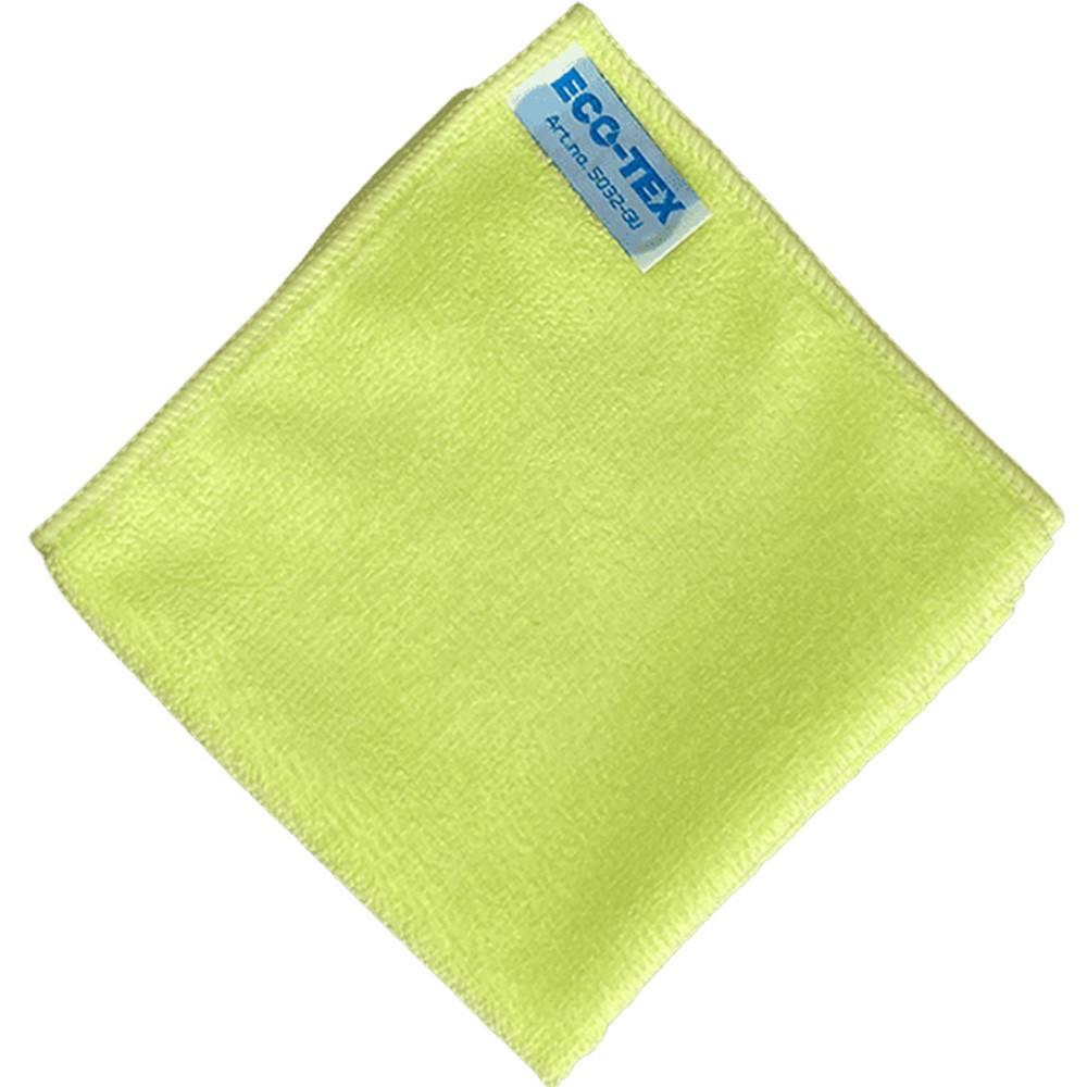 Eco-Tex Soft mikrofiberklud 32x32cm gul