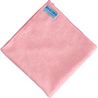 Eco-Tex Soft mikrofiberklud 40x40cm rød 10stk