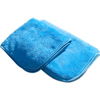 Nordisk Microfiber Autopoleringsklud 40x40cm fnugfri blå