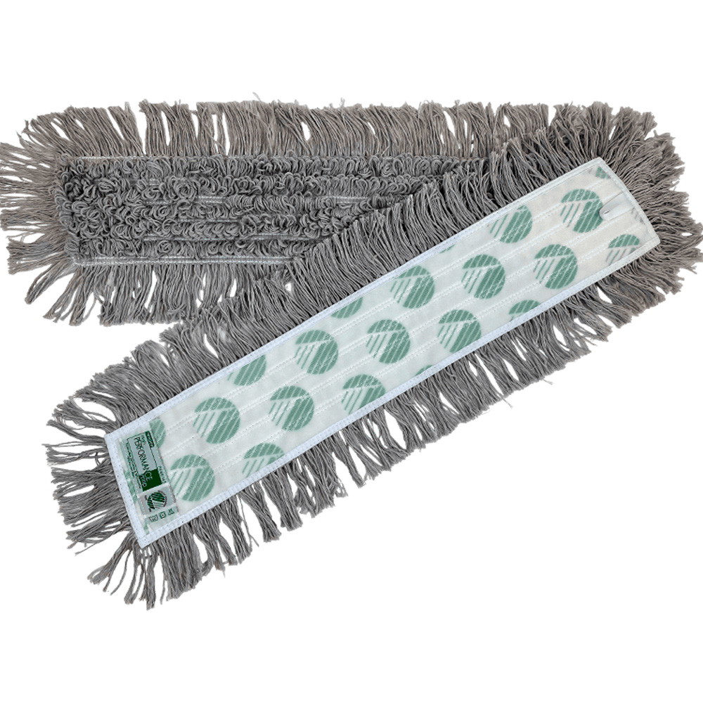 5 x Nordisk Microfiber High Performance mikrofibermoppe 60cm grå