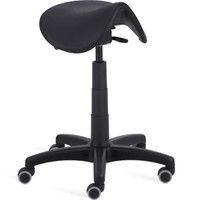 MJ Design SIODLO Sadelstol med hjul sort