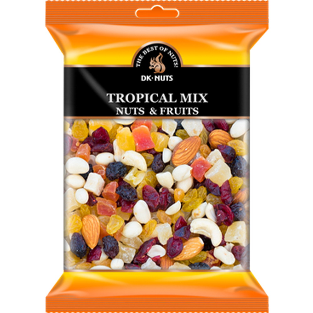 DK-NUTS Tropical mix nødder og frugt 350g