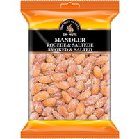 DK-NUTS Mandler luksus røget & saltet 250g