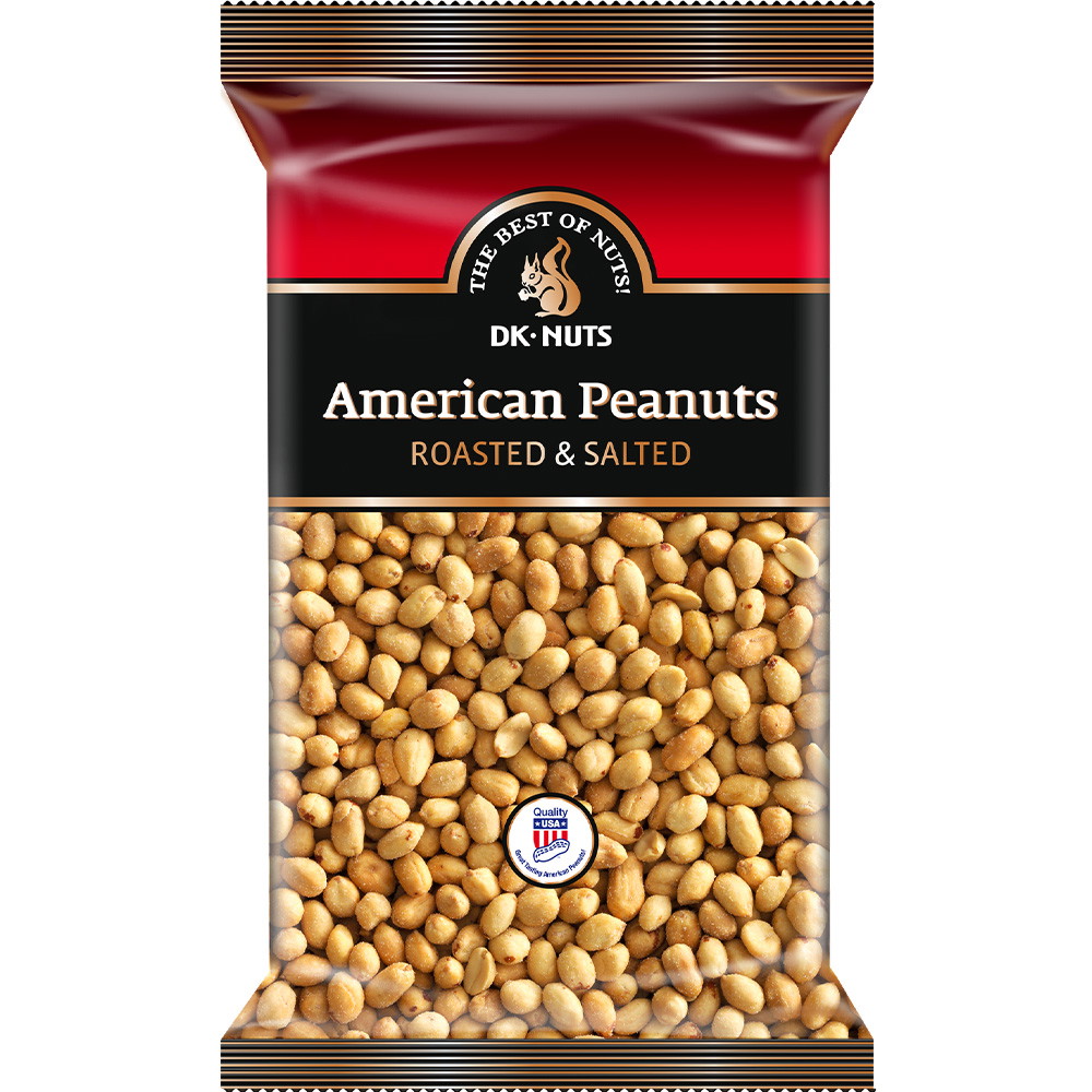 DK-NUTS American peanuts ristet & saltet 1000g