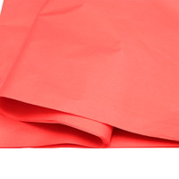 Silkepapir falset 50x70cm 25g rød 25ark