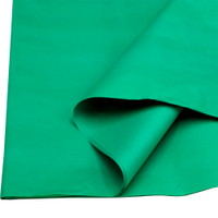 Silkepapir falset 50x70cm 25g mørkegrøn 25ark