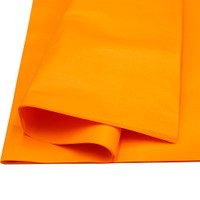 Silkepapir falset 50x70cm 25g orange 25ark