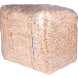 Træuld 10kg natur