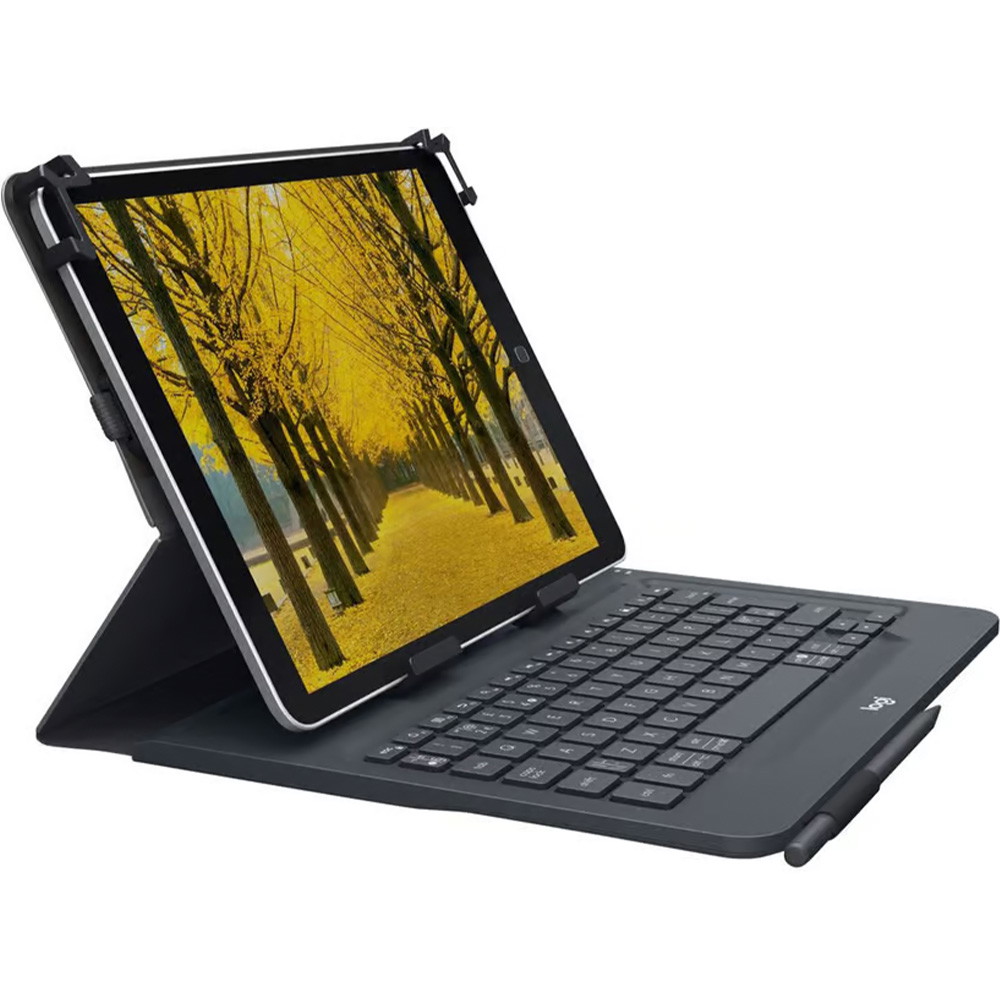 Logitech cover- og tastatur 9-10 sort