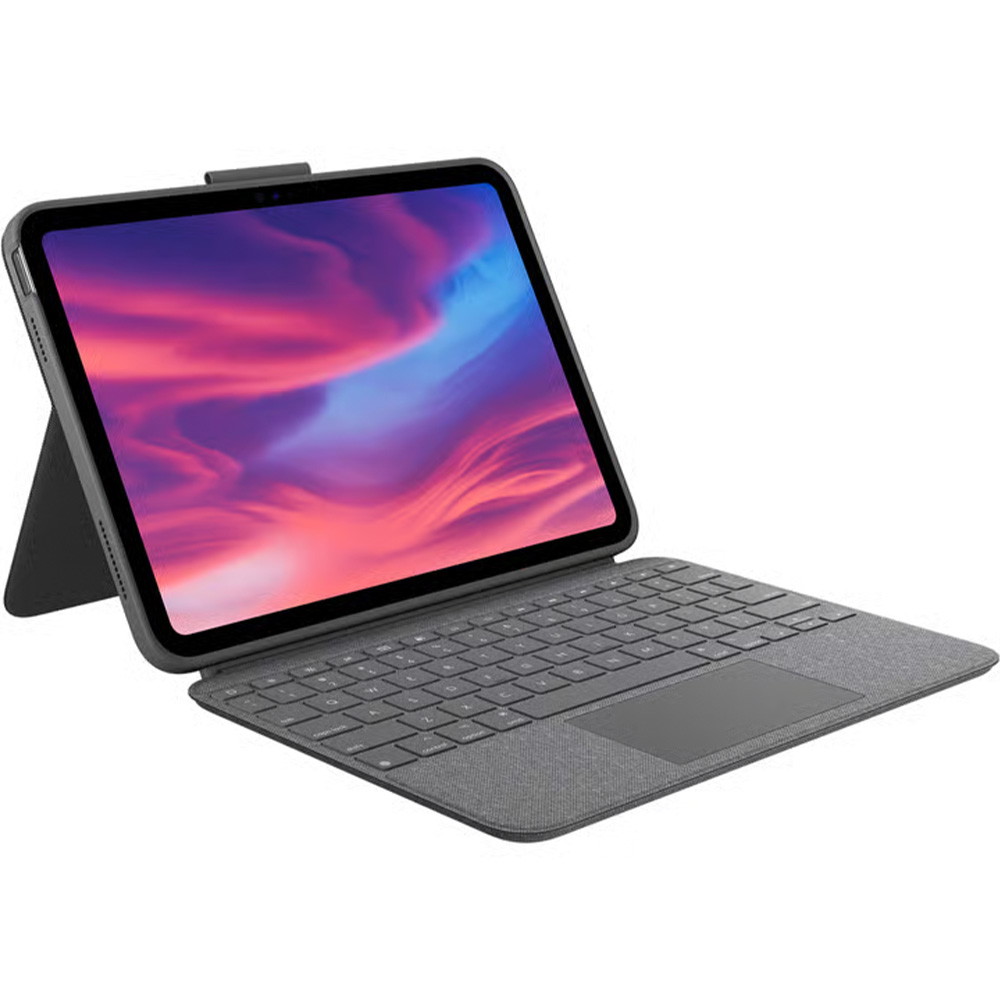 Logitech cover- og tastatur 10,9 grå
