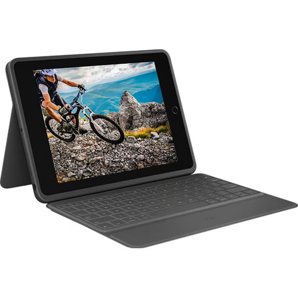 Logitech Rugged Folio cover- og tastatur iPad 78th gen 10,2