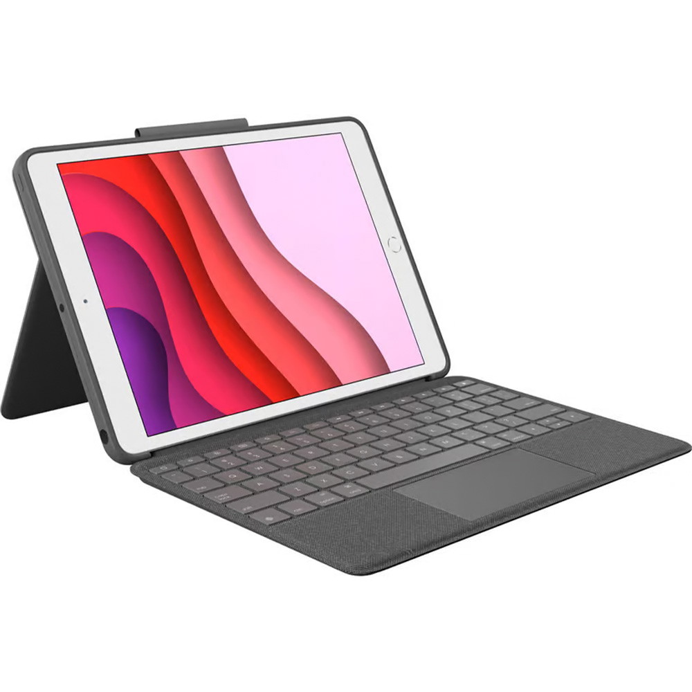 Logitech cover- og tastatur iPad 789th gen 10,2