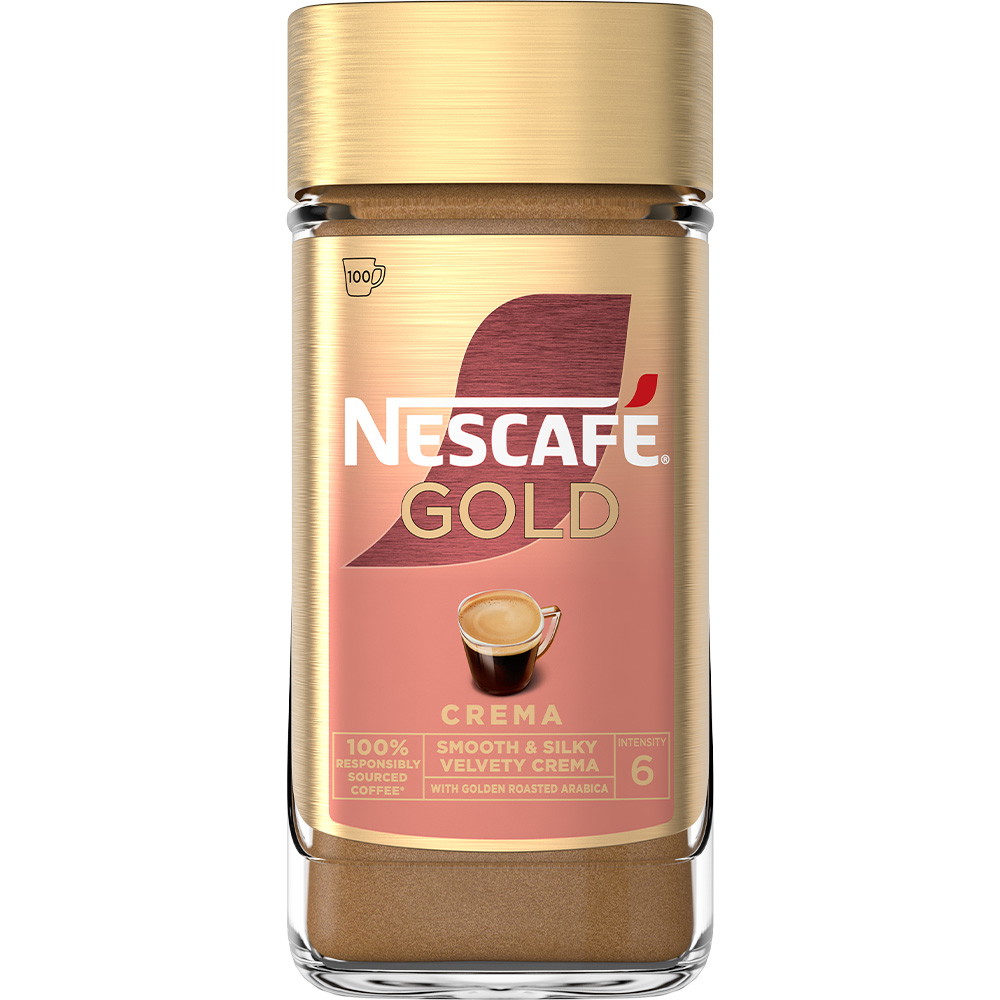 Nescafé Gold Crema kaffe instant 200g