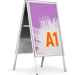 Durable Fold gadeskilt A1 8,1x65,8x117,1cm